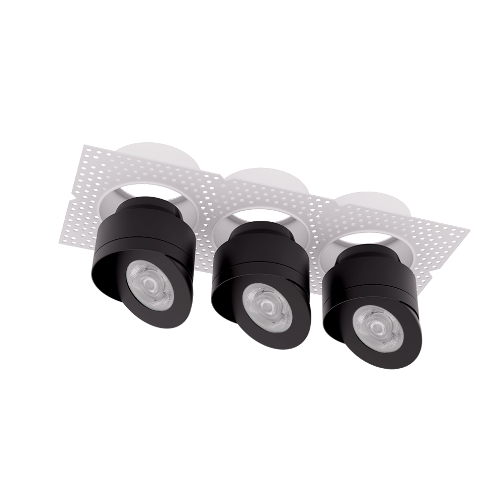 3" Trimless Gimbal -- Triple