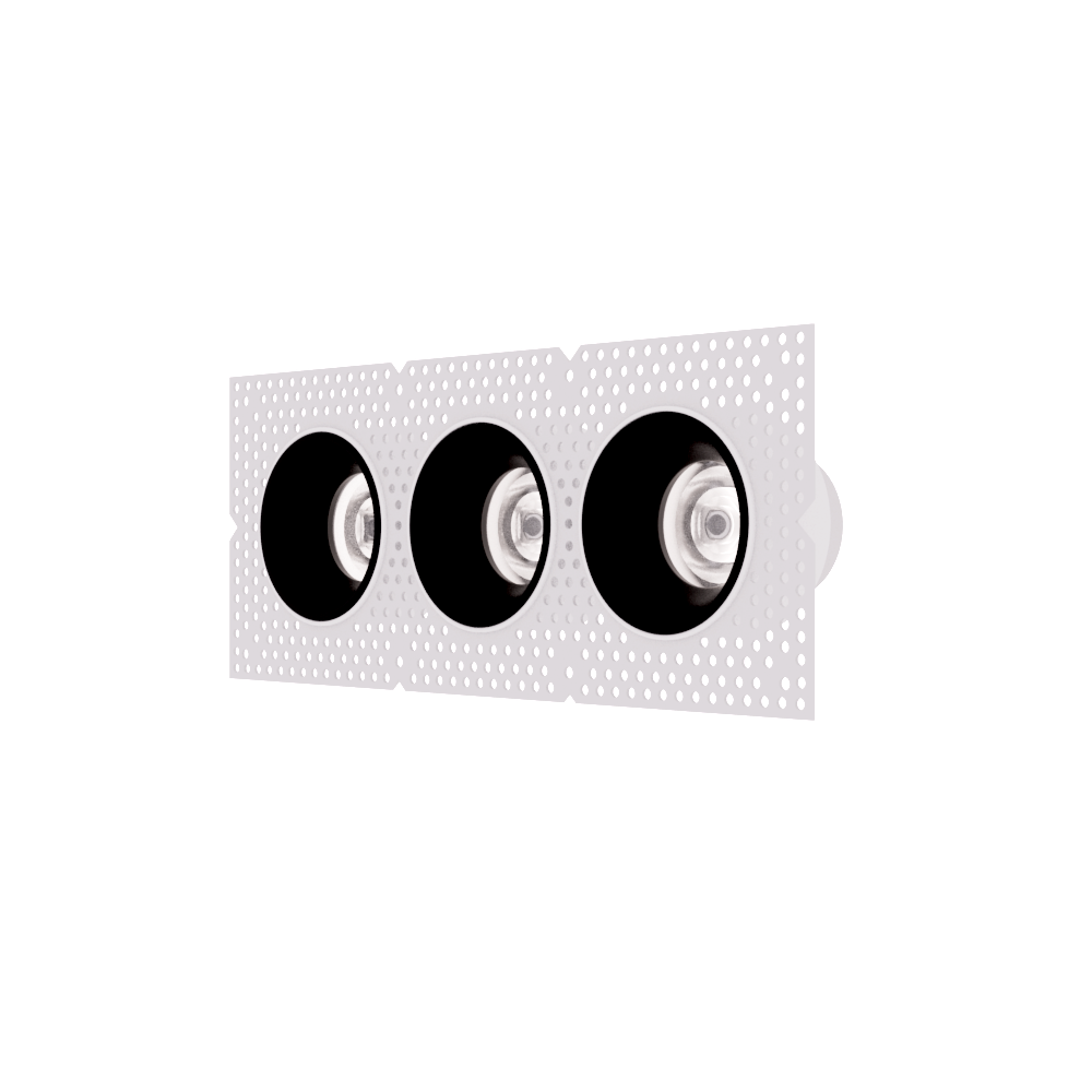 3" Trimless Regress -- Triple Round