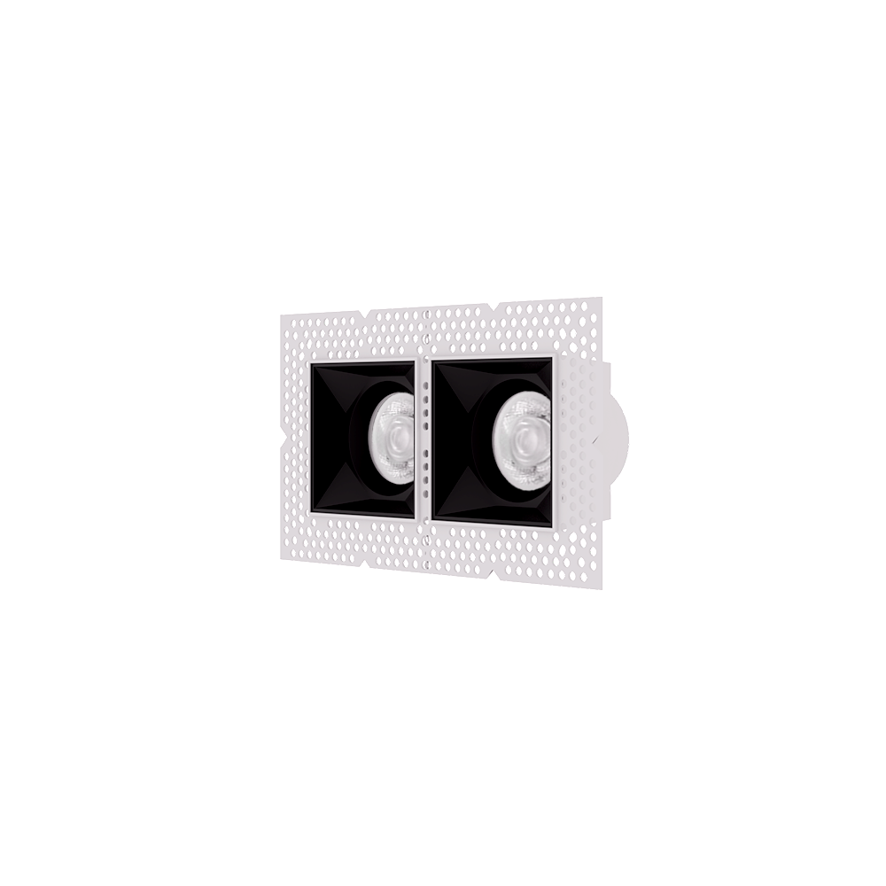3" Trimless Regress -- Double Square