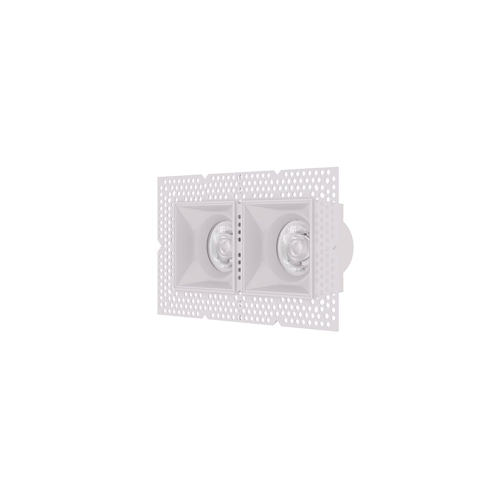3" Trimless Regress -- Double Square
