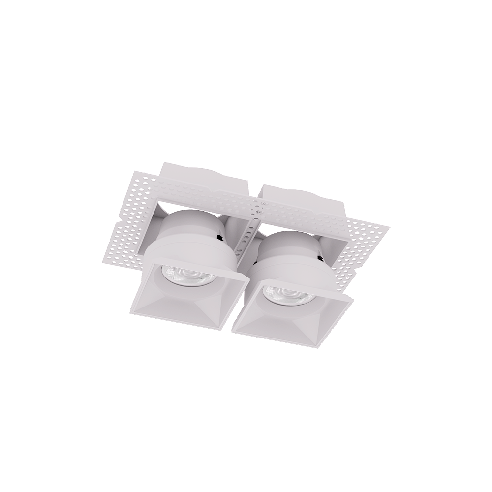 3" Trimless Regress -- Double Square