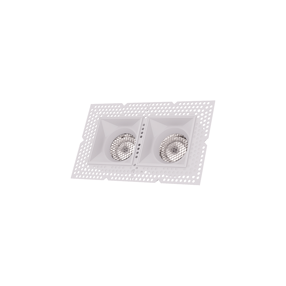 3" Trimless Regress -- Double Square