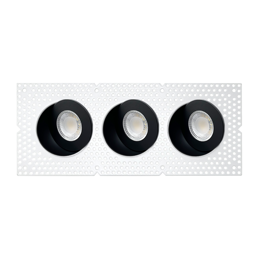 3" Trimless Gimbal -- Triple