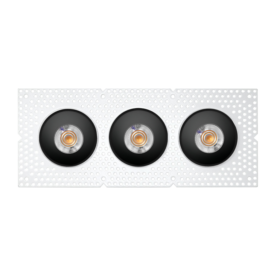 3" Trimless Regress -- Triple Round