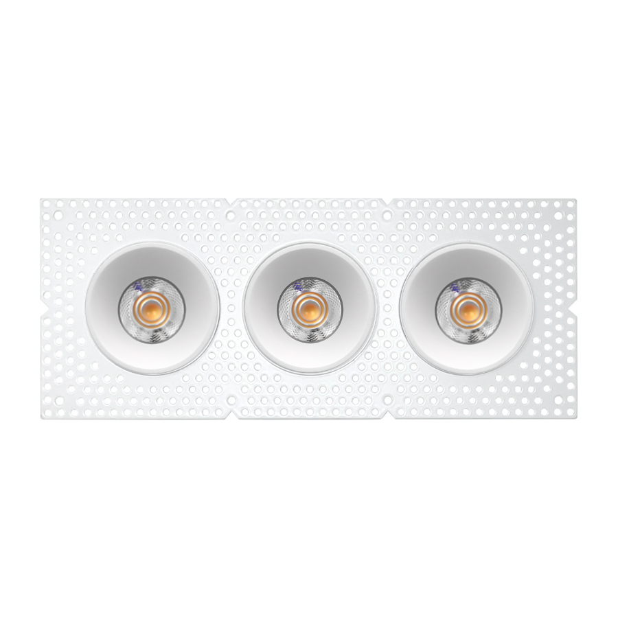 3" Trimless Regress -- Triple Round
