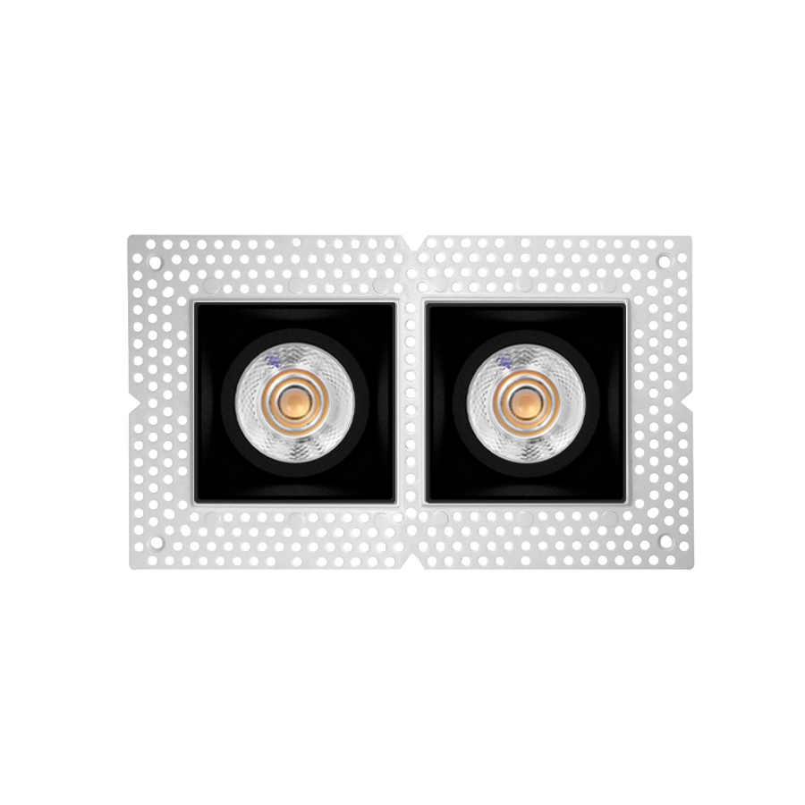 3" Trimless Regress -- Double Square