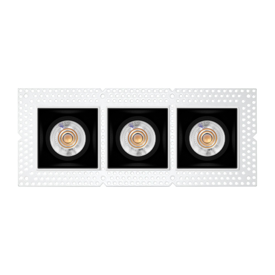 3" Trimless Regress -- Triple Square