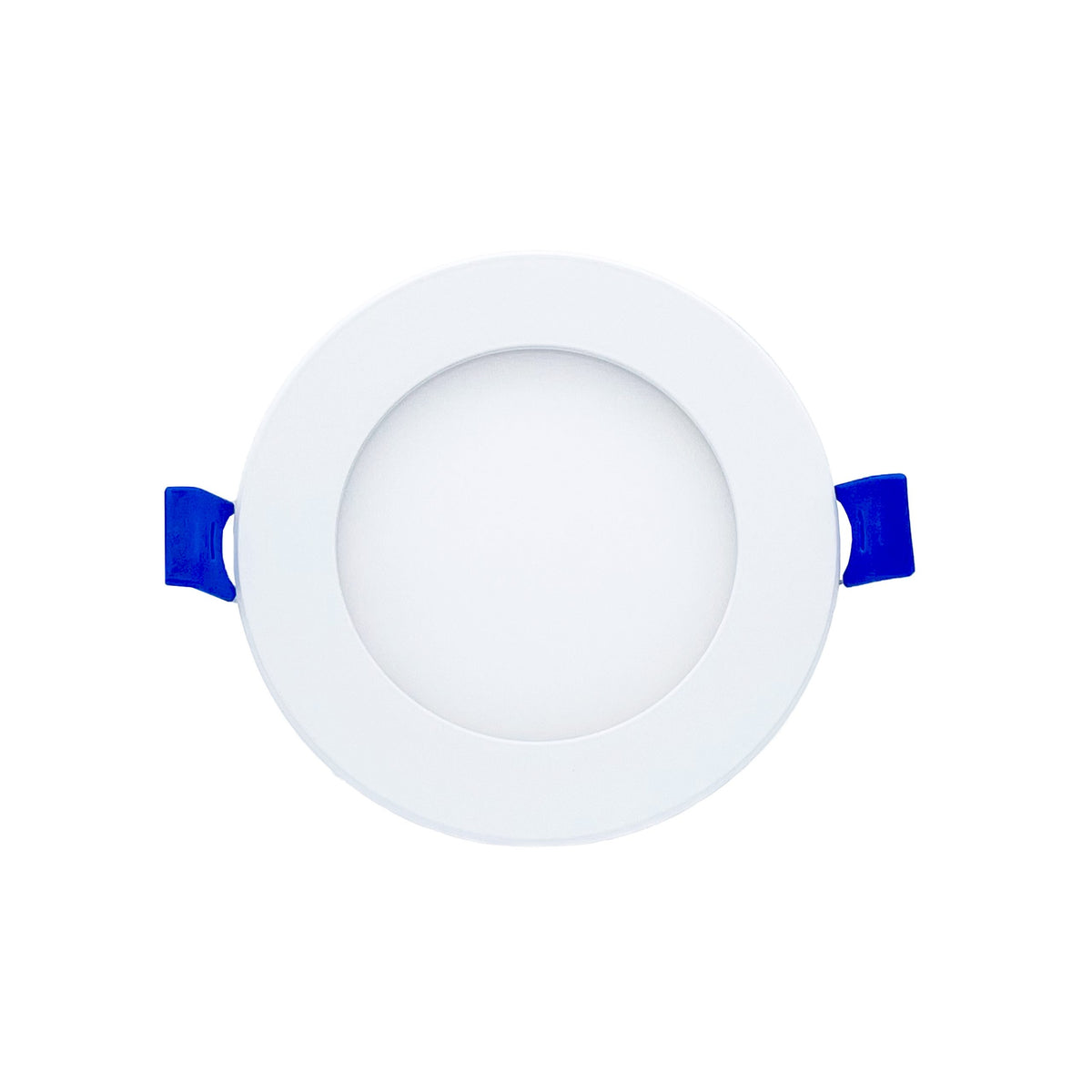 4" LED Slim Panel Round White/Black/Brushed Nickel (1100LM)