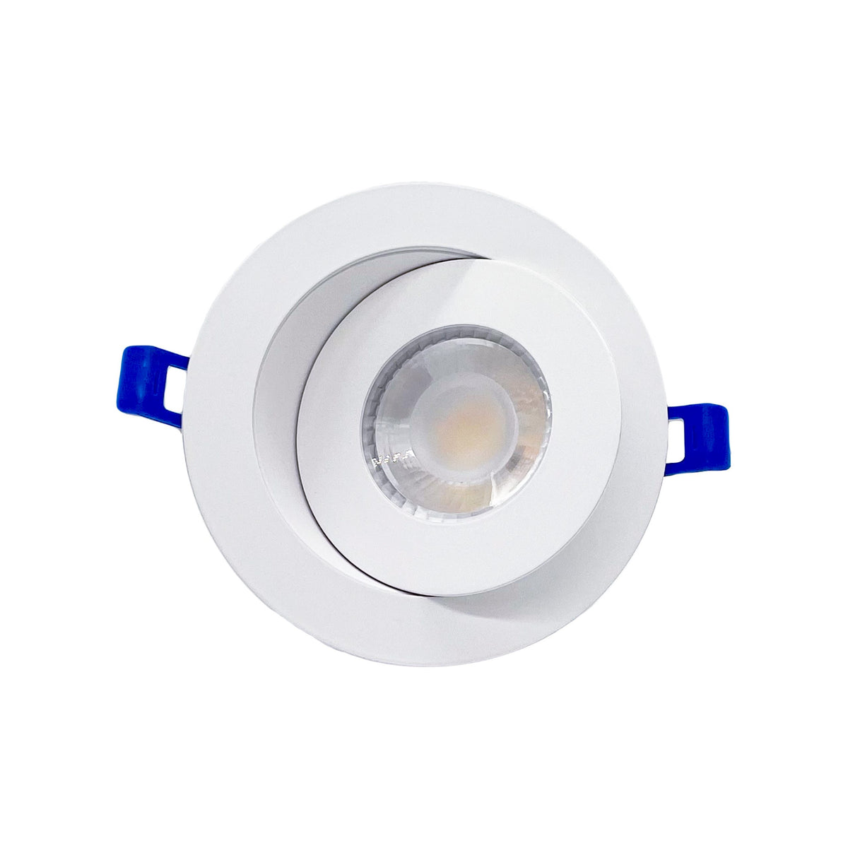 4" LED Gimbal Recessed Fixture Round White/Black/Brushed Nickel