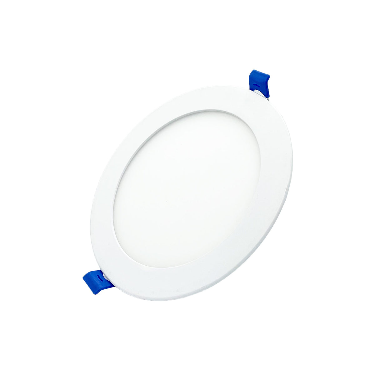 6"LED Slim Panel Round White/Black/Brushed Nickel